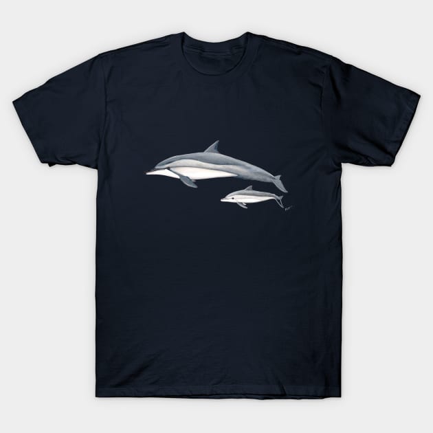 Long-beaked dolphin T-Shirt by chloeyzoard